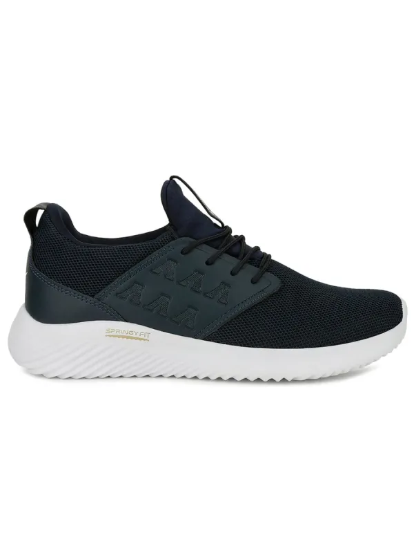 BROKLYN Navy Men's Running Shoes sold by Campus Shoes