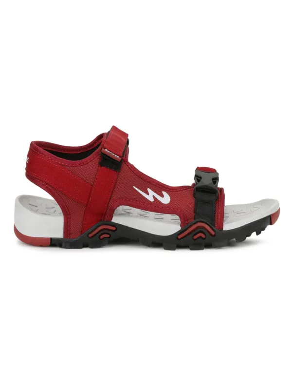 RECO Red Men's Sandals sold by Campus Shoes