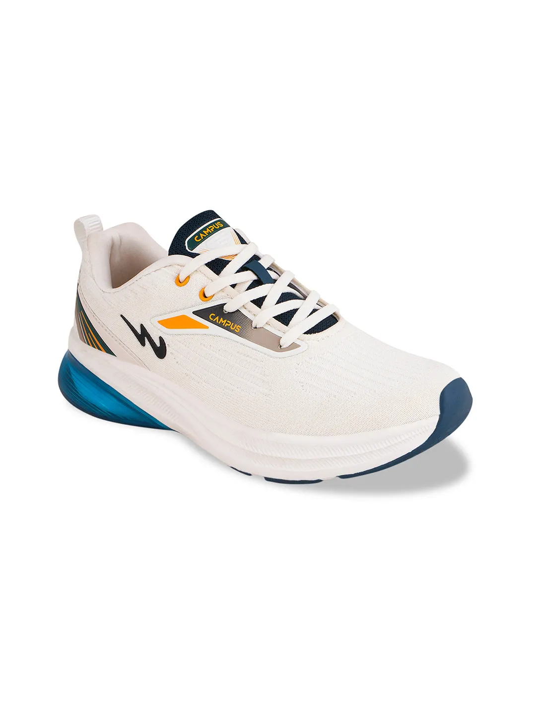 CRISPIN Off White Men's Running Shoes sold by Campus Shoes product image thumbnail 2