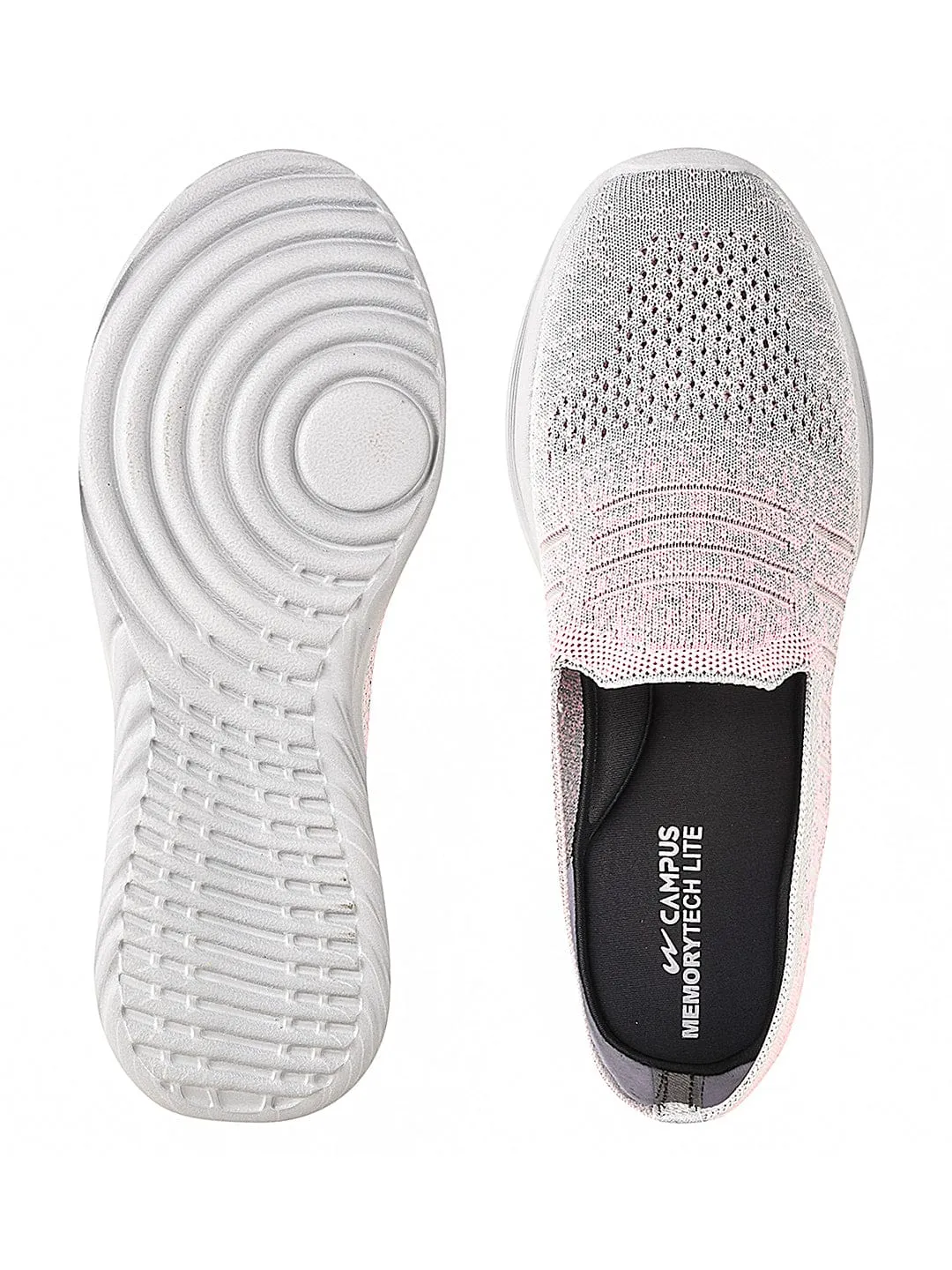 DIVA Grey Women's Slip-ons sold by Campus Shoes product image thumbnail 5