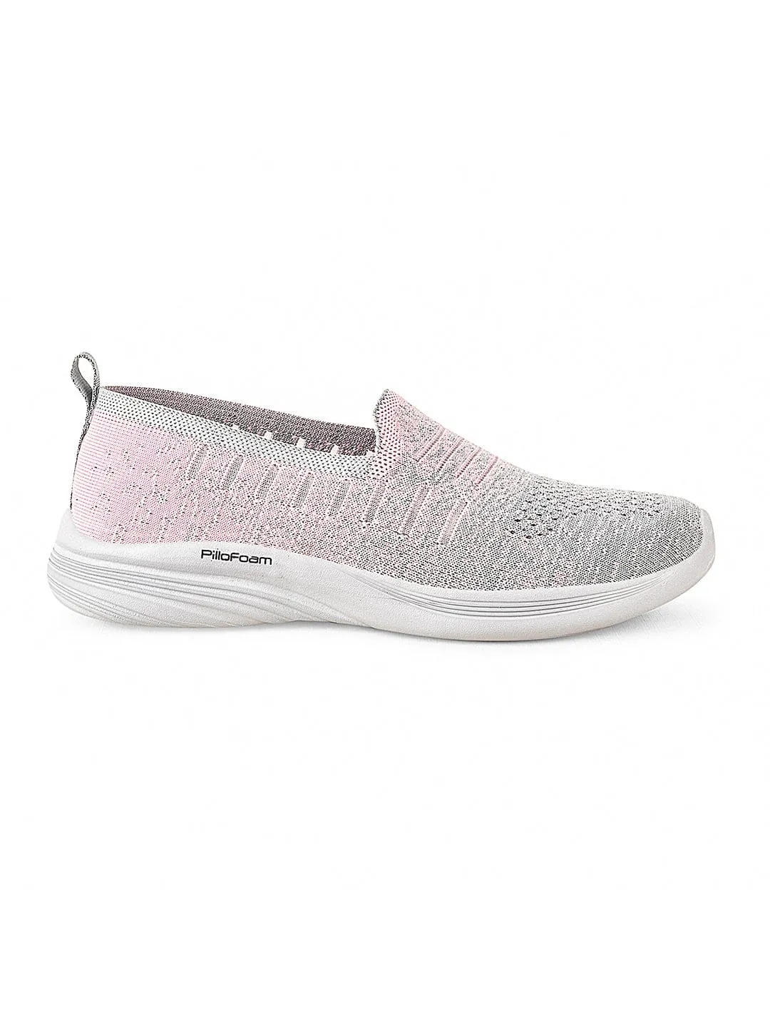DIVA Grey Women's Slip-ons sold by Campus Shoes