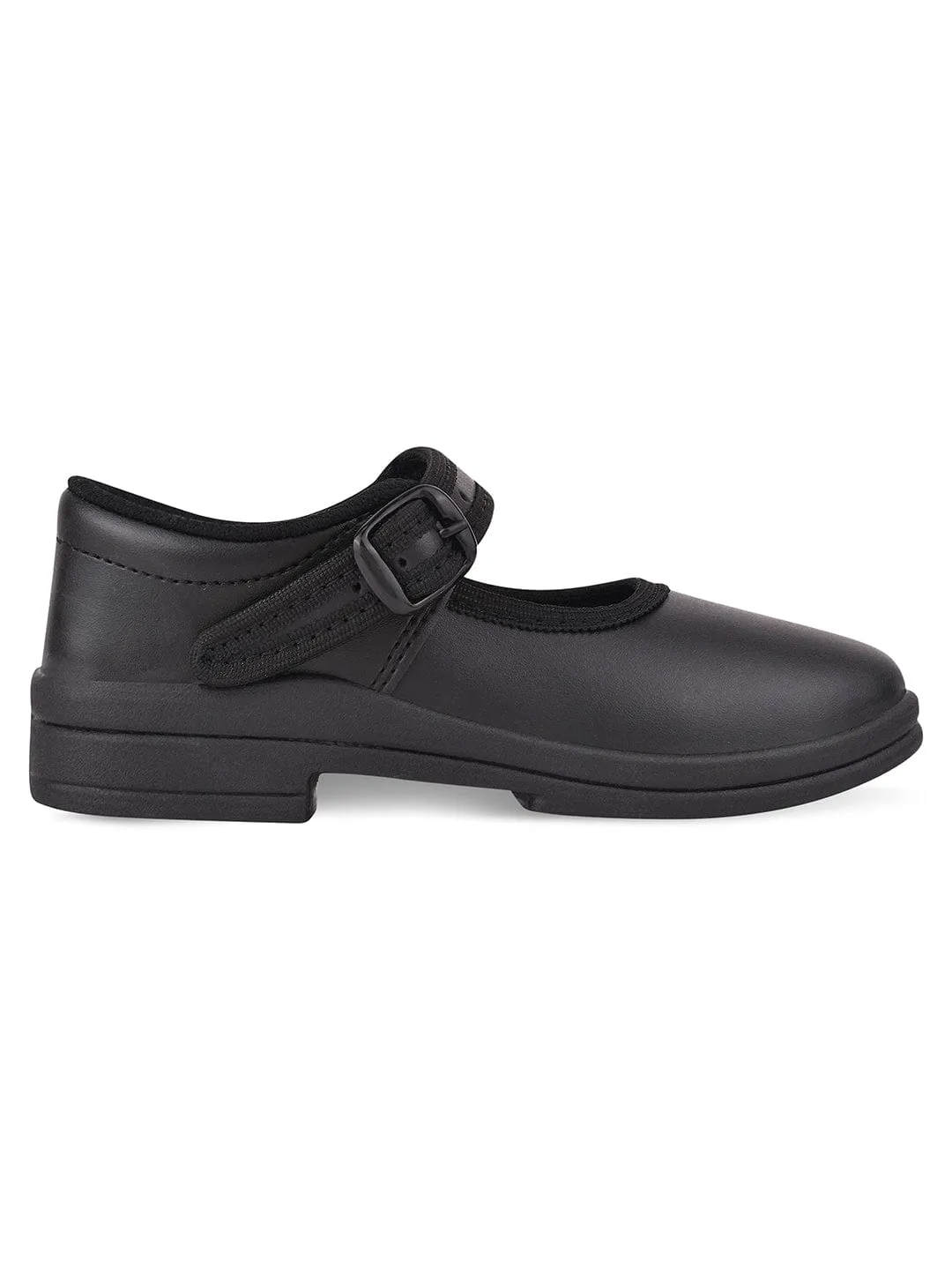 CS-A2S Black Women's School Shoes sold by Campus Shoes