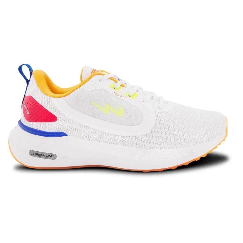 CAMP-JUBLIEE White Men's Running Shoes sold by Campus Shoes