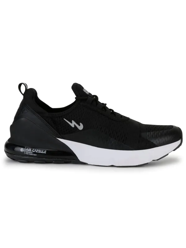 DRAGON Black Men's Running Shoes sold by Campus Shoes