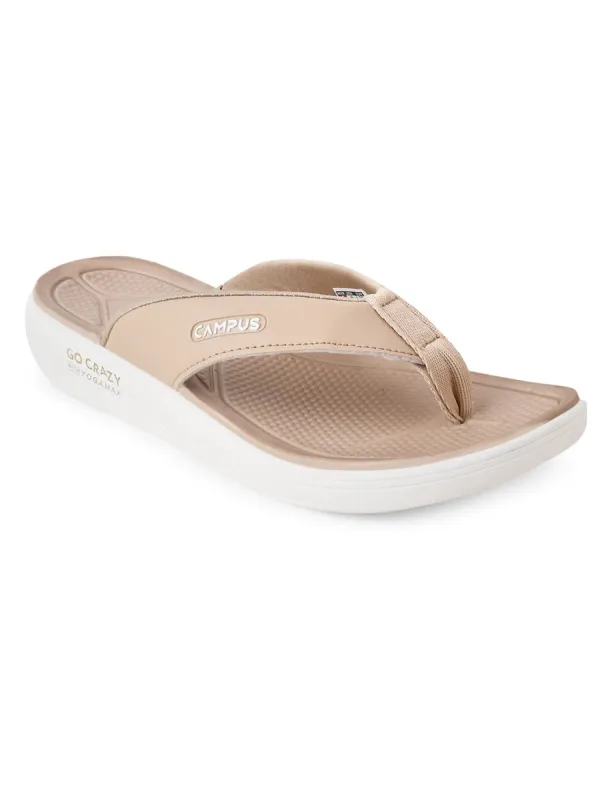 SL-418L Beige Women's Flip Flops sold by Campus Shoes