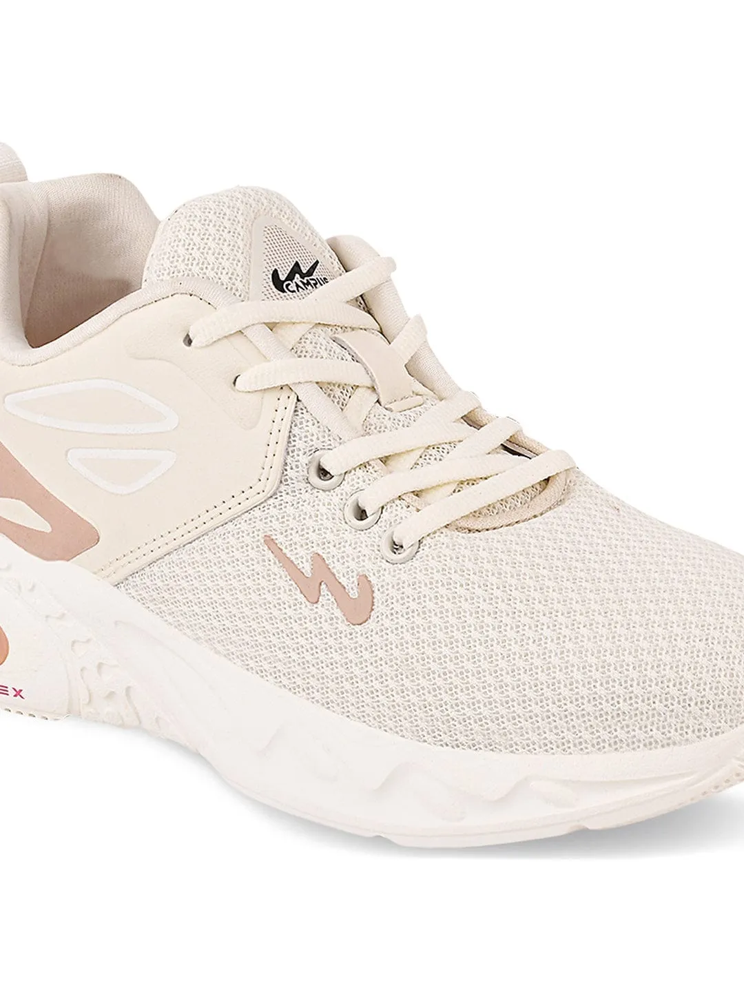 CAMP-PUNK Off White Running Shoes sold by Campus Shoes product image thumbnail 4