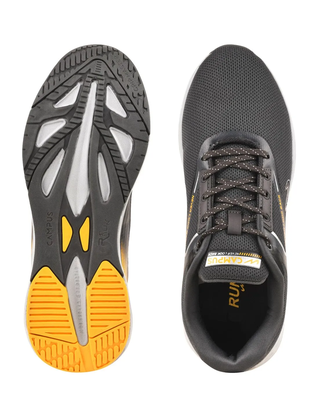 CAMP-DELIGHT Grey Men's Running Shoes sold by Campus Shoes product image thumbnail 4