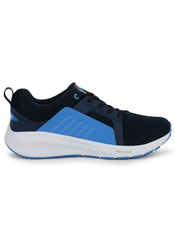 RUDRA Blue Men's Running Shoes sold by Campus Shoes