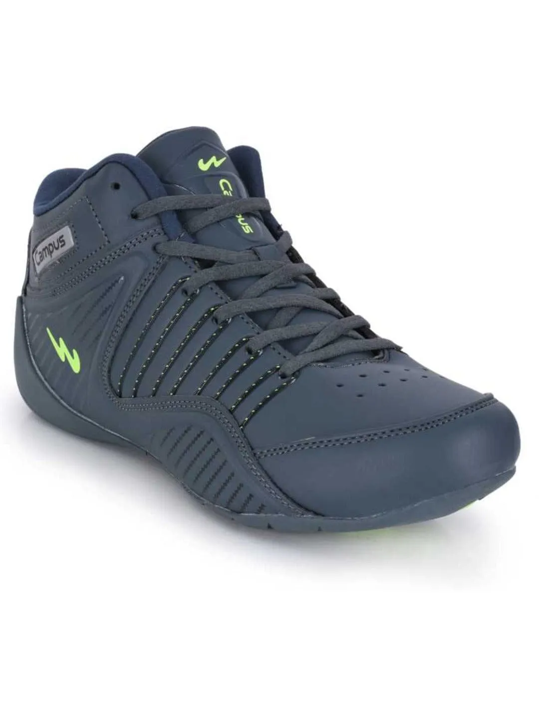 CITY-RIDE Grey Men's Sneakers sold by Campus Shoes product image thumbnail 2