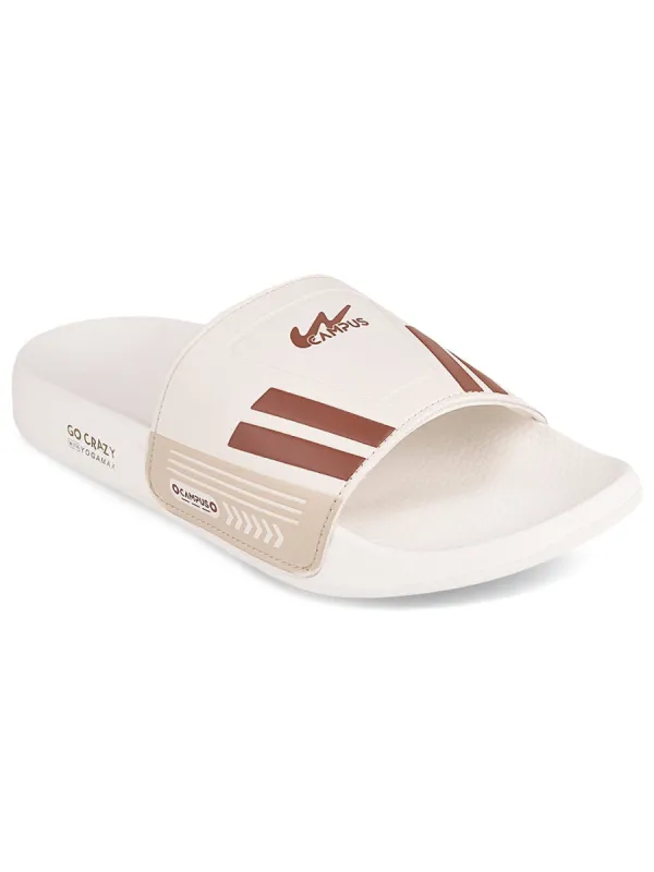 SL-428 Off White Men's Slides sold by Campus Shoes
