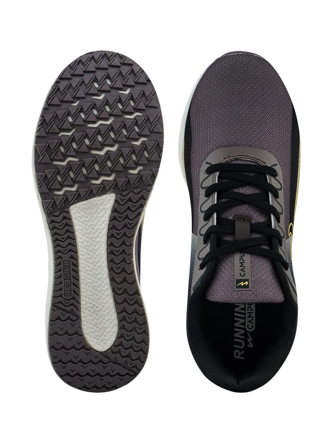 LUCAS Brown Men's Running Shoes sold by Campus Shoes product image thumbnail 4