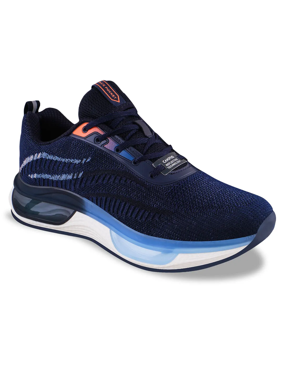 TONAL Navy Men's Sports Shoes sold by Campus Shoes product image thumbnail 2