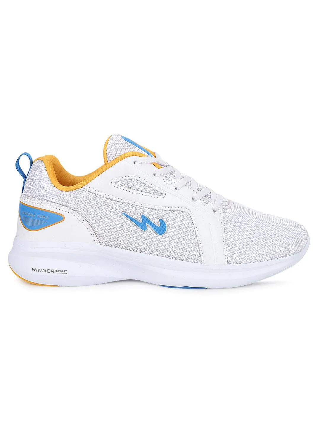 MAGNITE White Men's Running Shoes sold by Campus Shoes