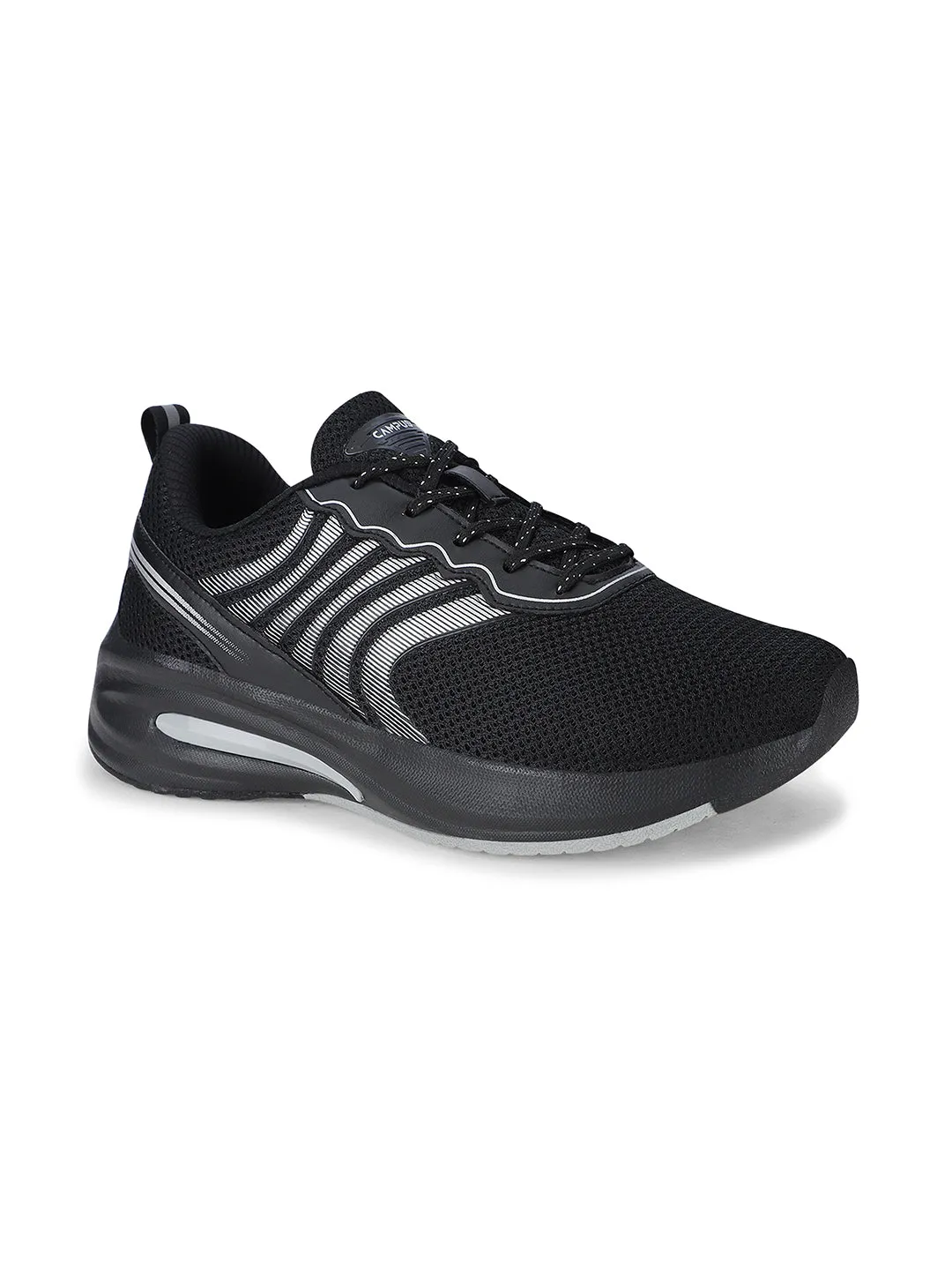 FUZZ Black Men's Sports Shoes sold by Campus Shoes product image thumbnail 2