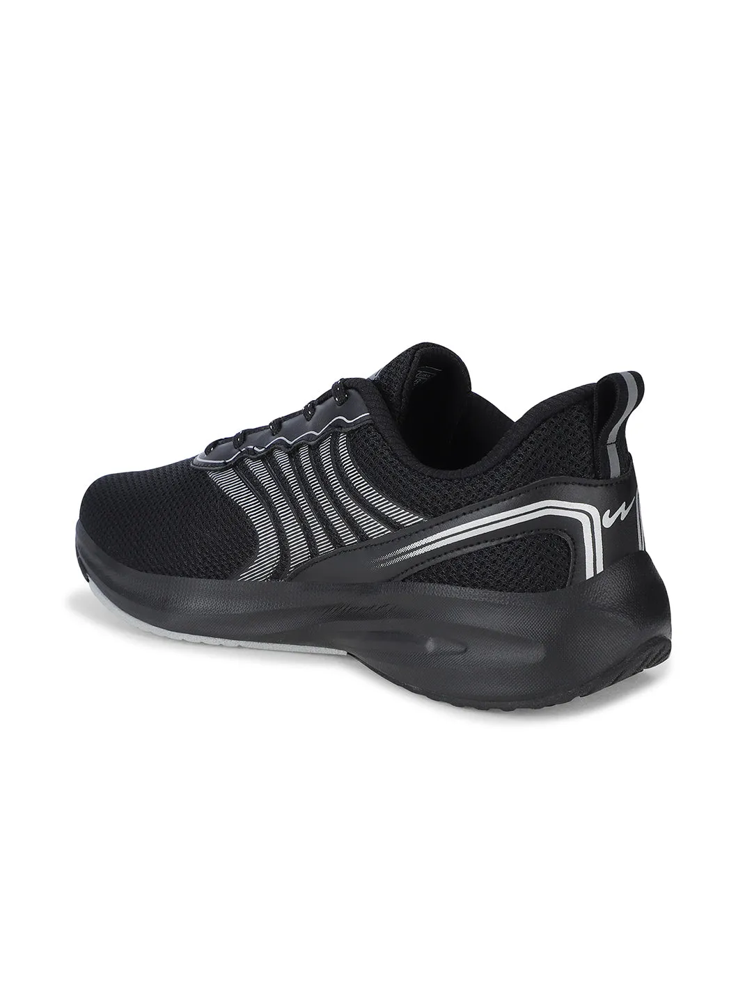 FUZZ Black Men's Sports Shoes sold by Campus Shoes product image thumbnail 3