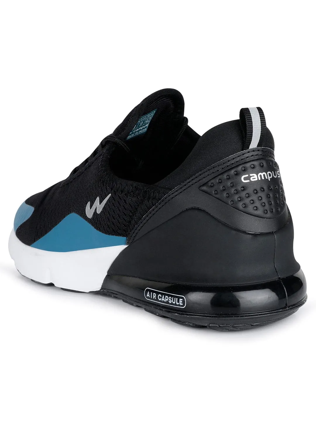 DRAGON Black Men's Running Shoes sold by Campus Shoes product image thumbnail 3