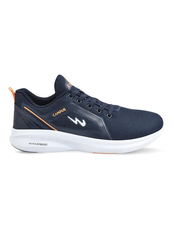 CABEL Navy Men's Running Shoes sold by Campus Shoes