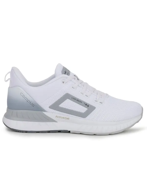 EVOK White Men's Running Shoes sold by Campus Shoes