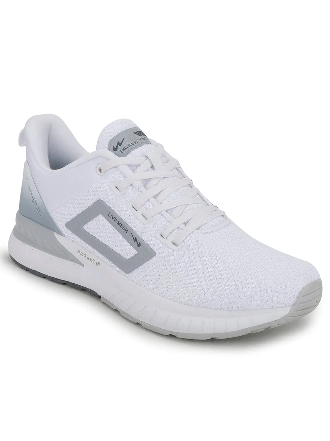 EVOK White Men's Running Shoes sold by Campus Shoes product image thumbnail 2
