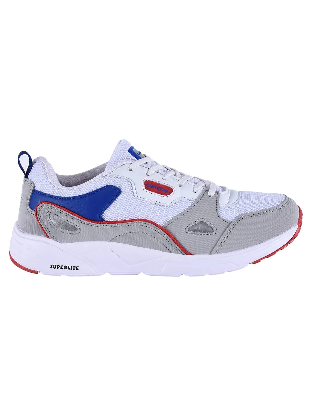 WISDOM White Men's Running Shoes sold by Campus Shoes