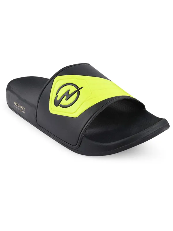 SL-429 Black Men's Slides sold by Campus Shoes