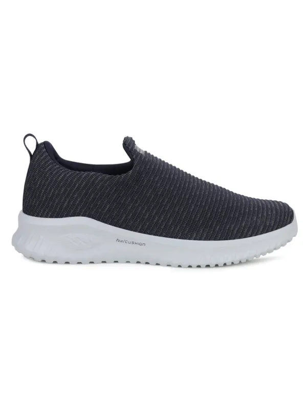 AIM PLUS Navy Men's Walking Shoes sold by Campus Shoes
