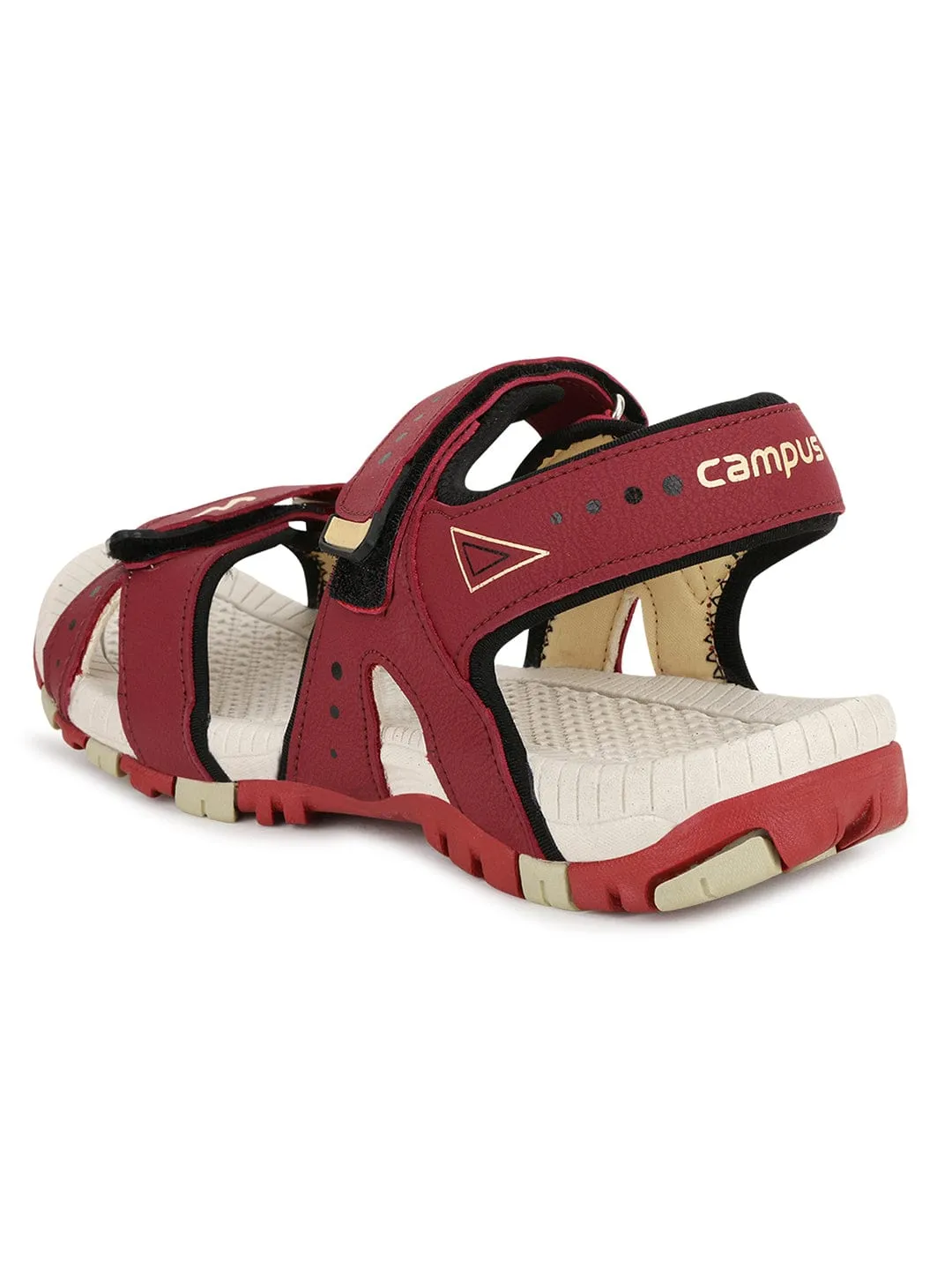 JOY Red Men's Sports Sandals sold by Campus Shoes product image thumbnail 3