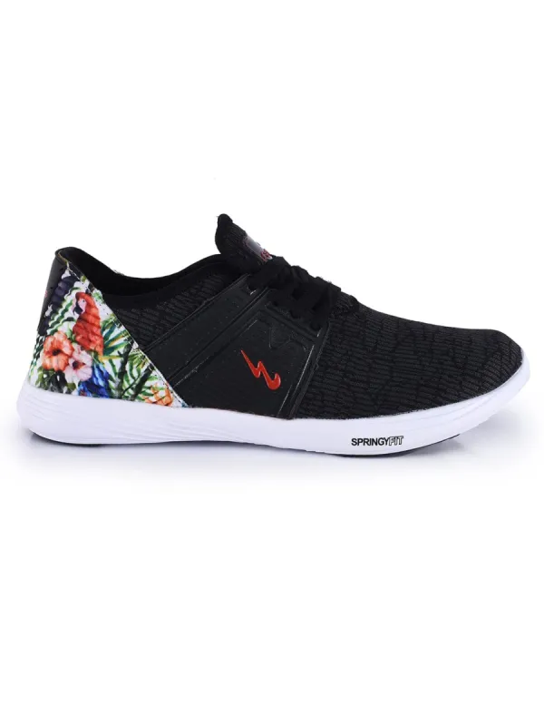 BELLA Black Women's Running Shoes sold by Campus Shoes