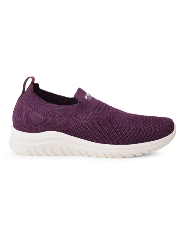 LW-103 Purple Women Slip-ons sold by Campus Shoes
