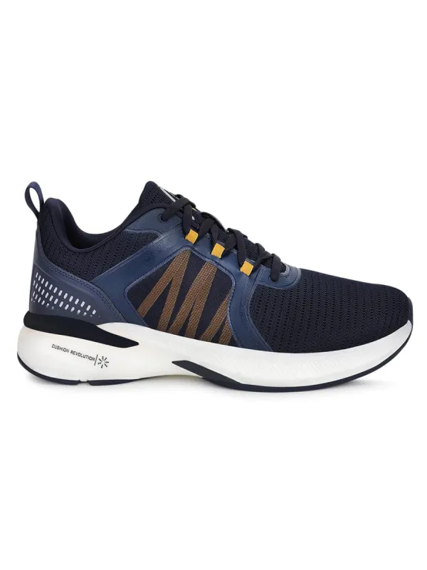 PEDRO Navy Men's Running Shoes sold by Campus Shoes