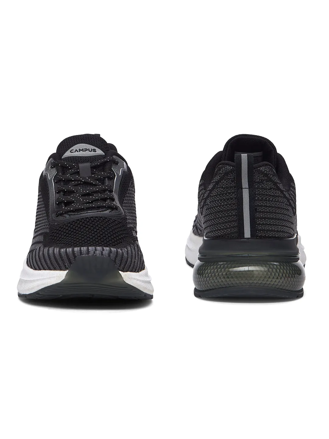 SUMMIT Black Men's Running Shoes sold by Campus Shoes product image thumbnail 3