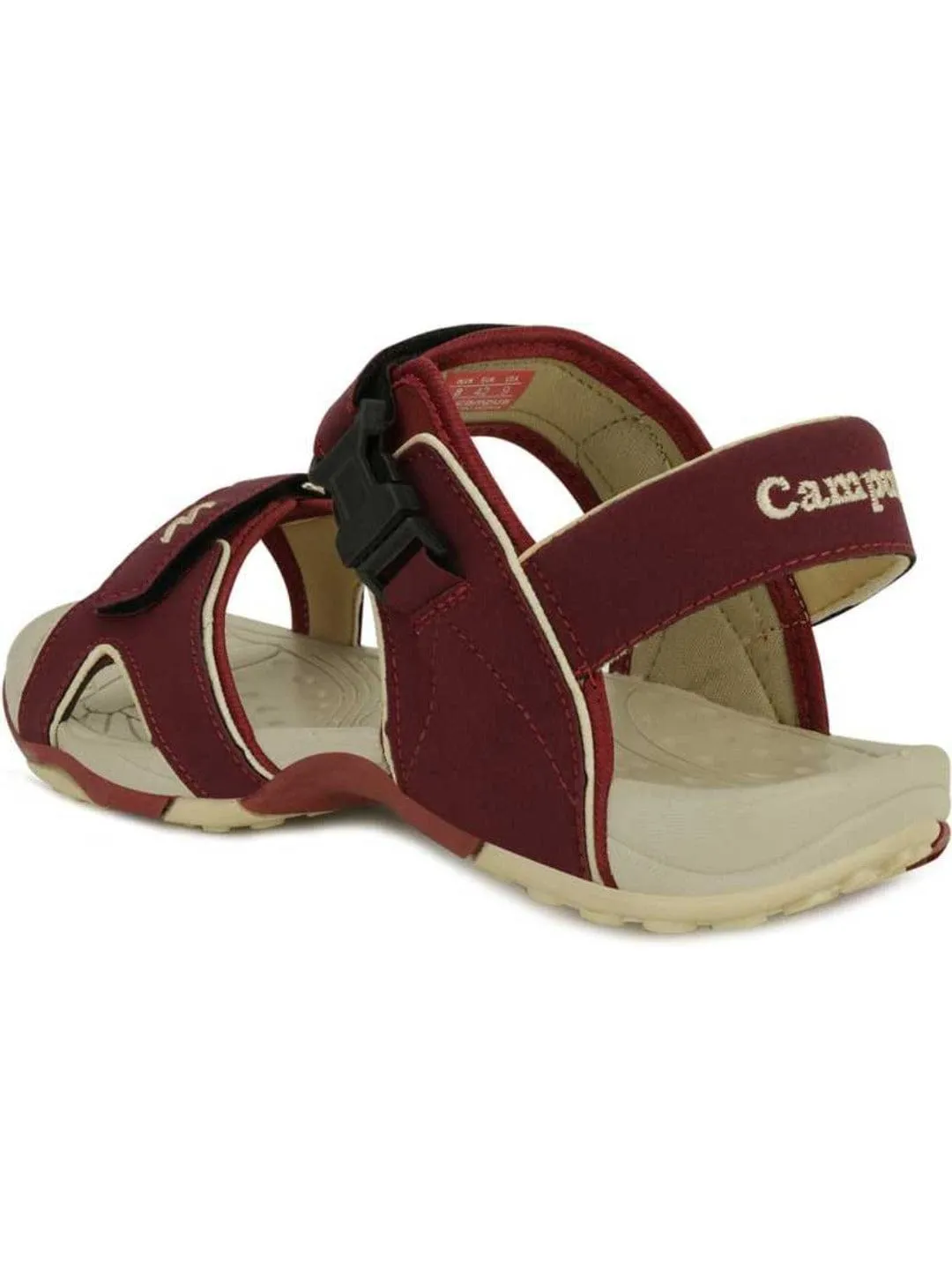 JAZZY Red Men's Sports Sandal sold by Campus Shoes product image thumbnail 3