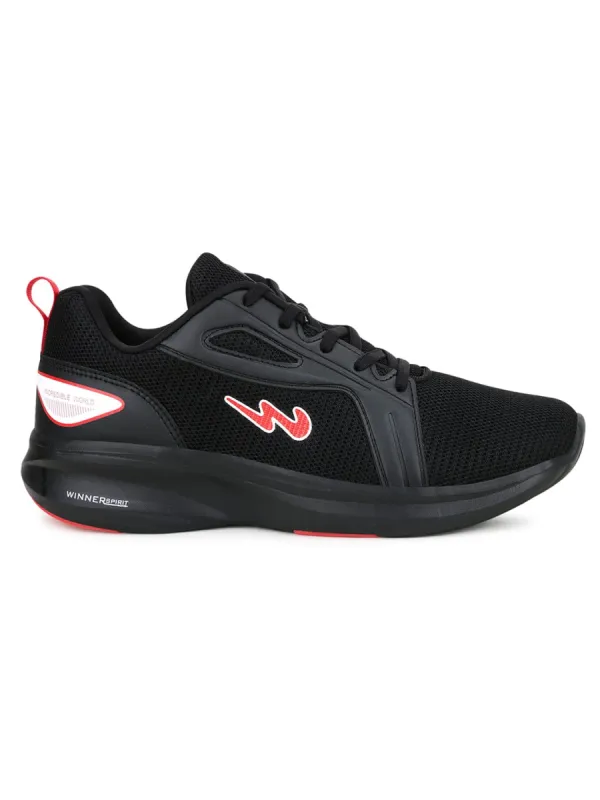 MAGNITE Black Men's Running Shoes sold by Campus Shoes