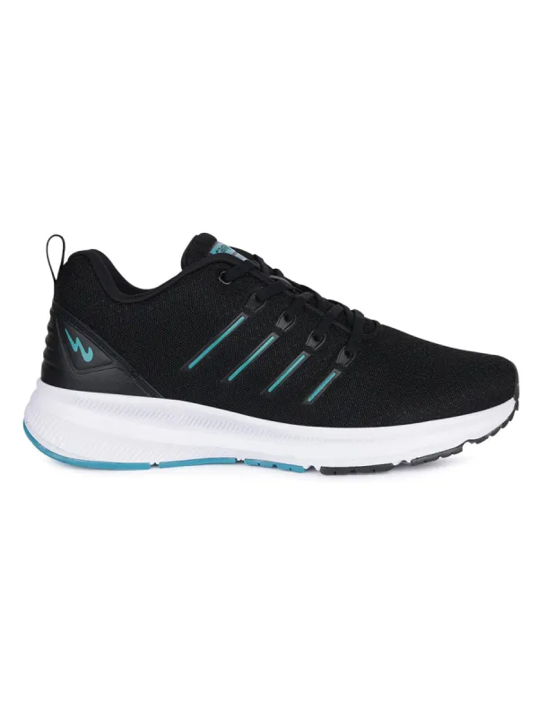 VACUM Black Men's Running Shoes sold by Campus Shoes