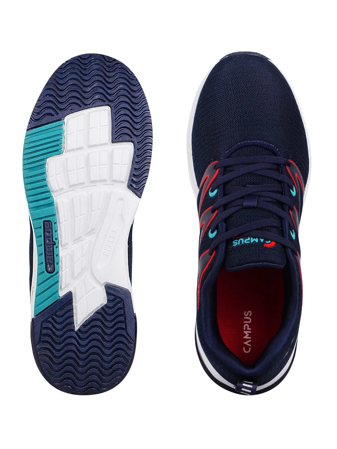 CAMP-VISION Navy Men's Running Shoes sold by Campus Shoes product image thumbnail 4