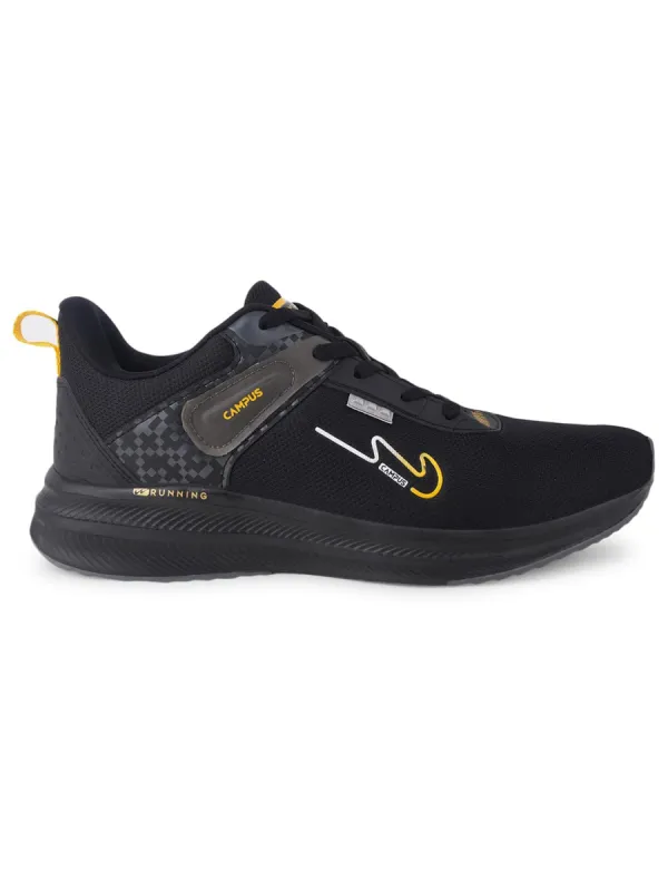 CMP-MAC Black Men's Running Shoes sold by Campus Shoes