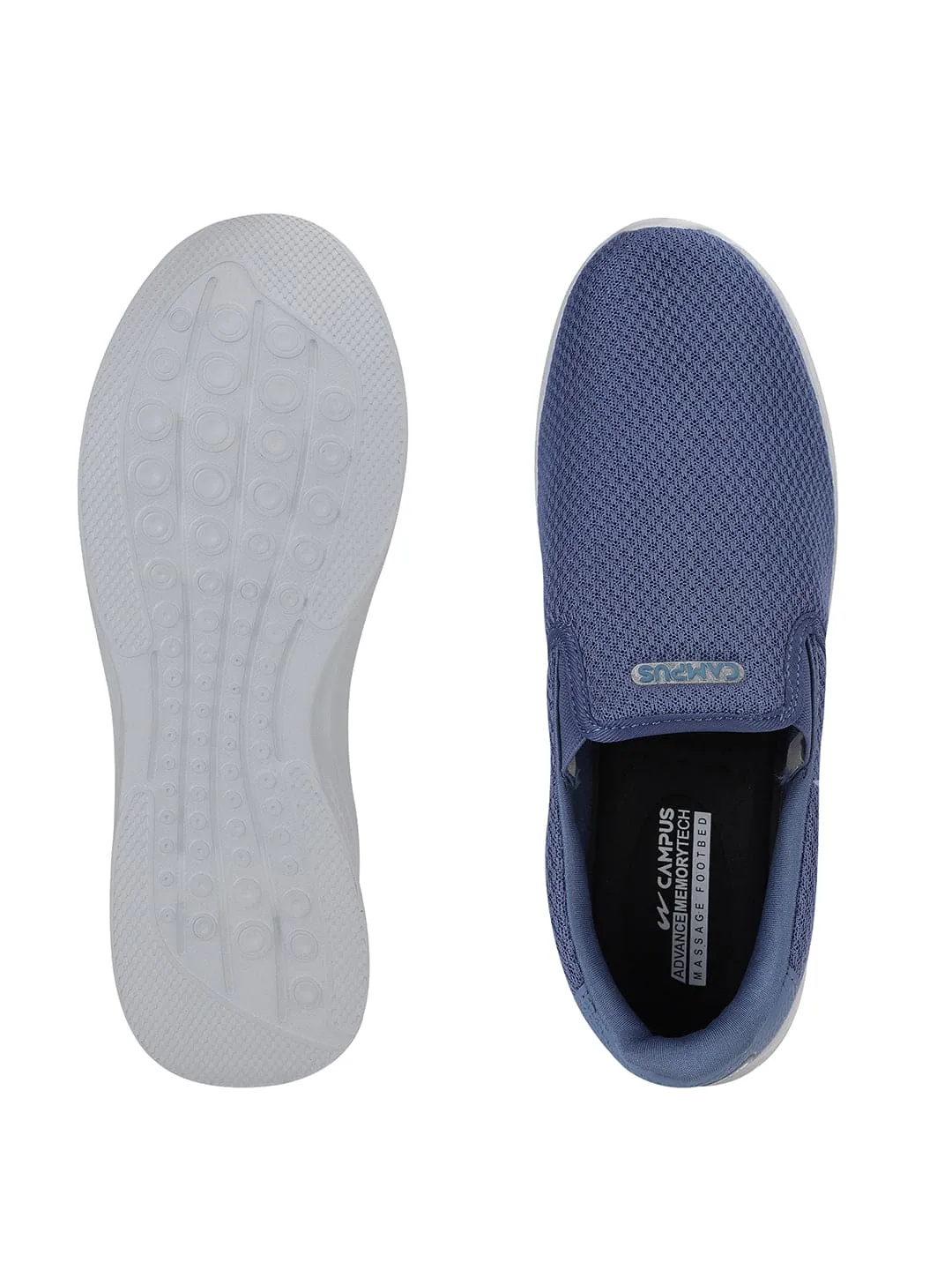 ABRIL Blue Men's Walking Shoes sold by Campus Shoes product image thumbnail 4