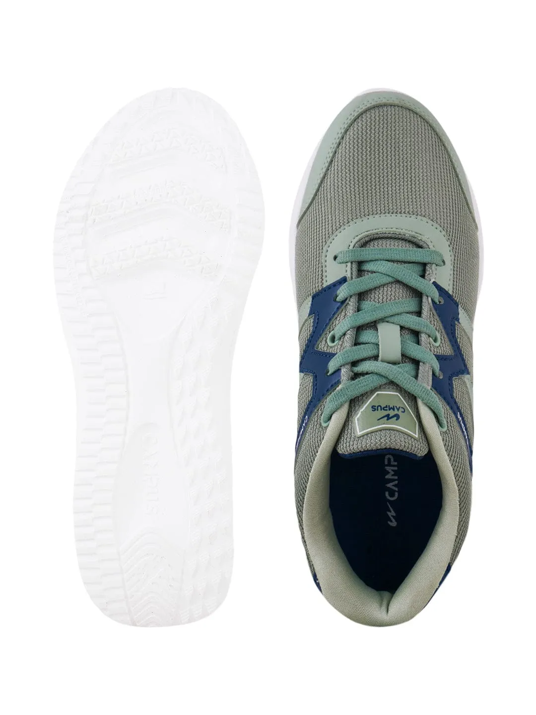 SLOT Olive Men's Sports Shoes sold by Campus Shoes product image thumbnail 4