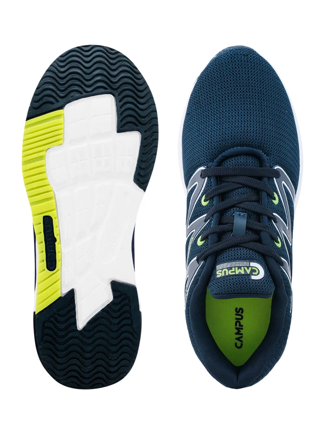 VULCANE Navy Men's Sports Shoes sold by Campus Shoes product image thumbnail 4