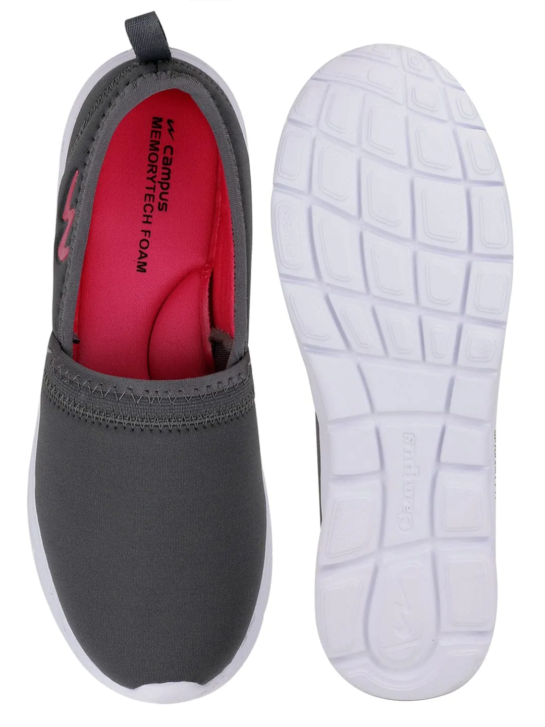 NURA Grey Women's Casual Shoes sold by Campus Shoes product image thumbnail 5