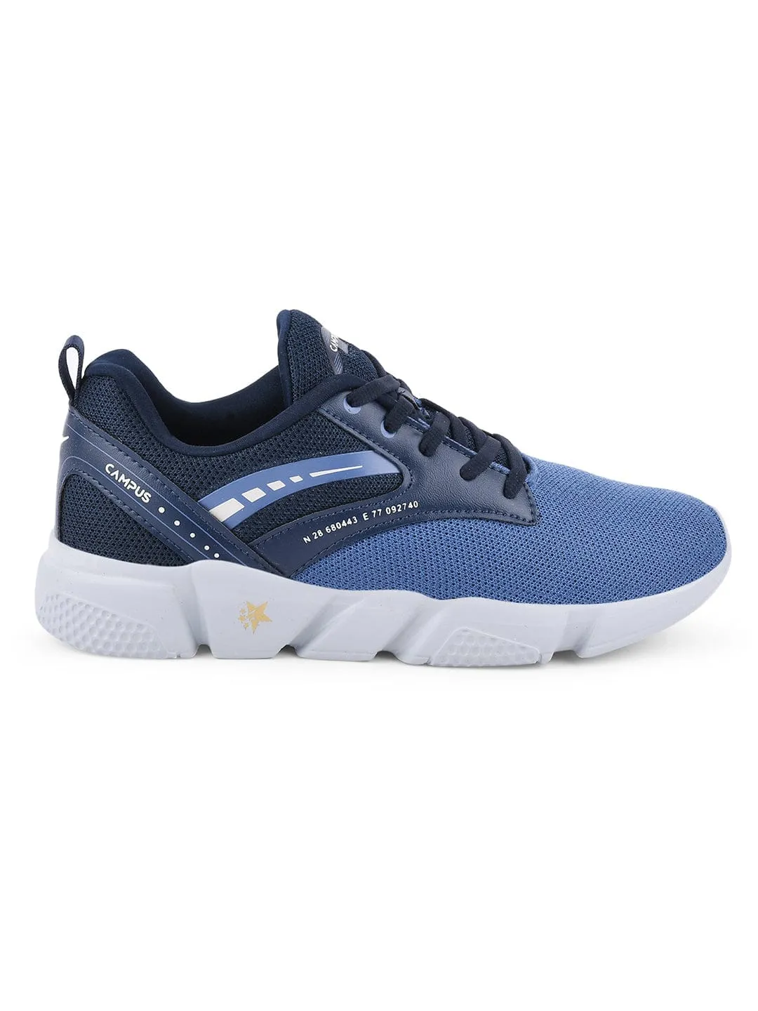 CAMP-GLAM Navy Women's Sneakers sold by Campus Shoes