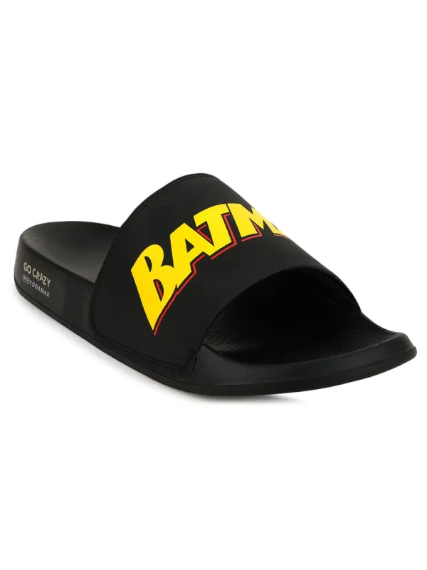 JL-002 Black Men's Slides sold by Campus Shoes