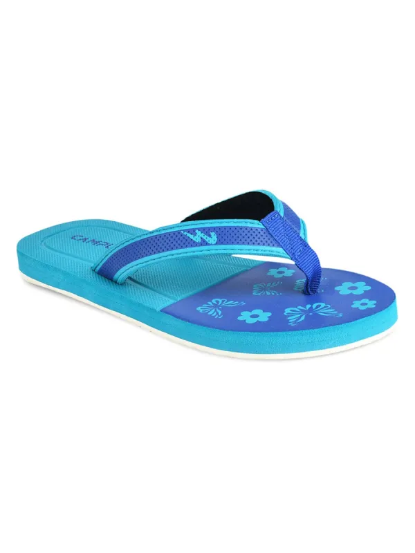 GCL-2012 Green Women's Flip Flops sold by Campus Shoes