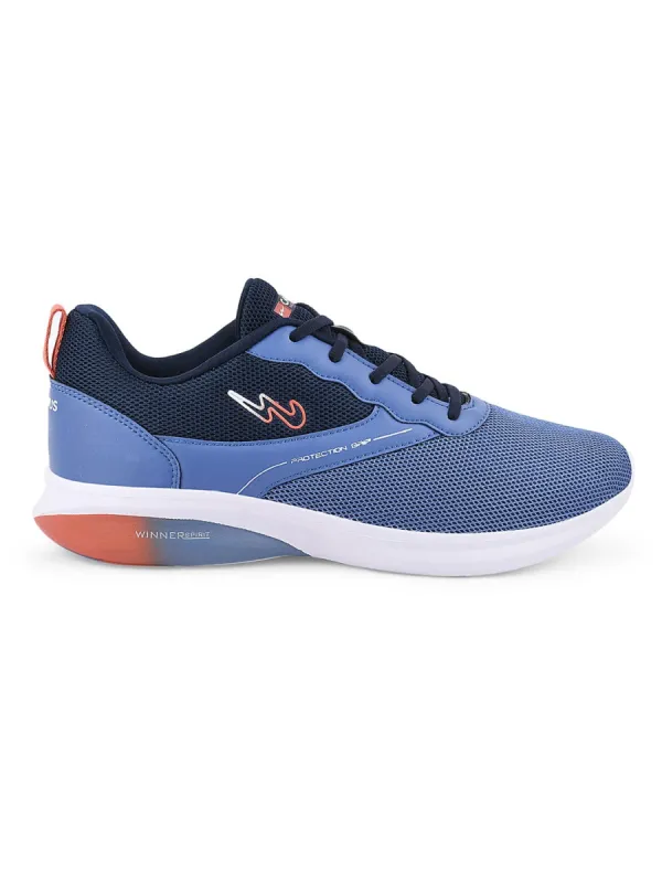 CAMP-RELISH Navy Men's Running Shoes sold by Campus Shoes