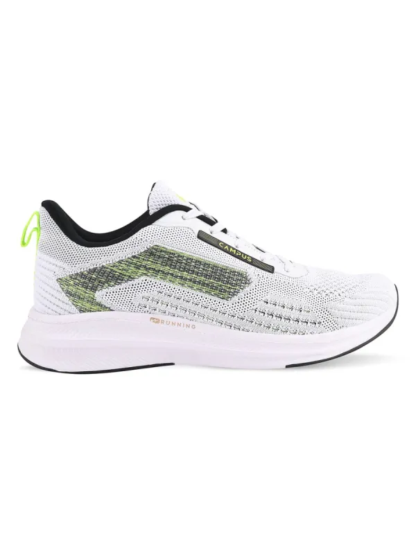 CAMP AXEL White Men's Running Shoes sold by Campus Shoes
