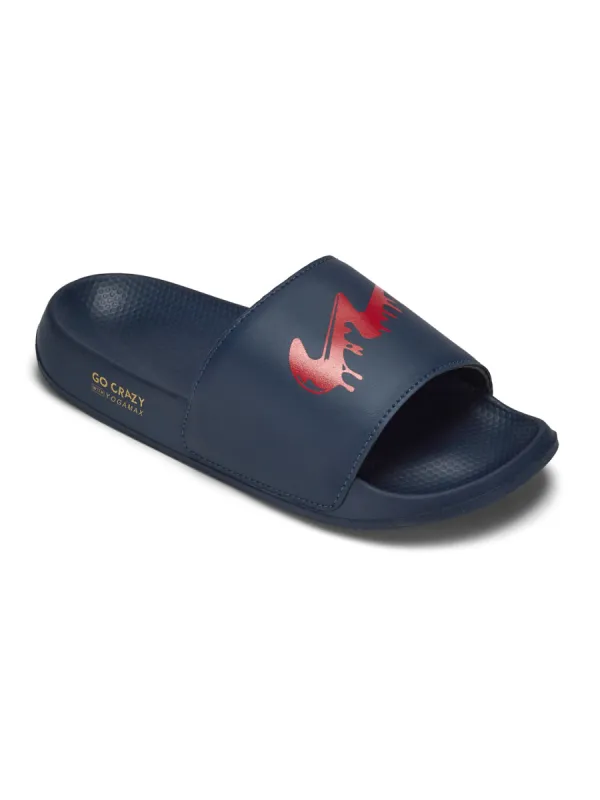 SL-443 Navy Men's Slides sold by Campus Shoes