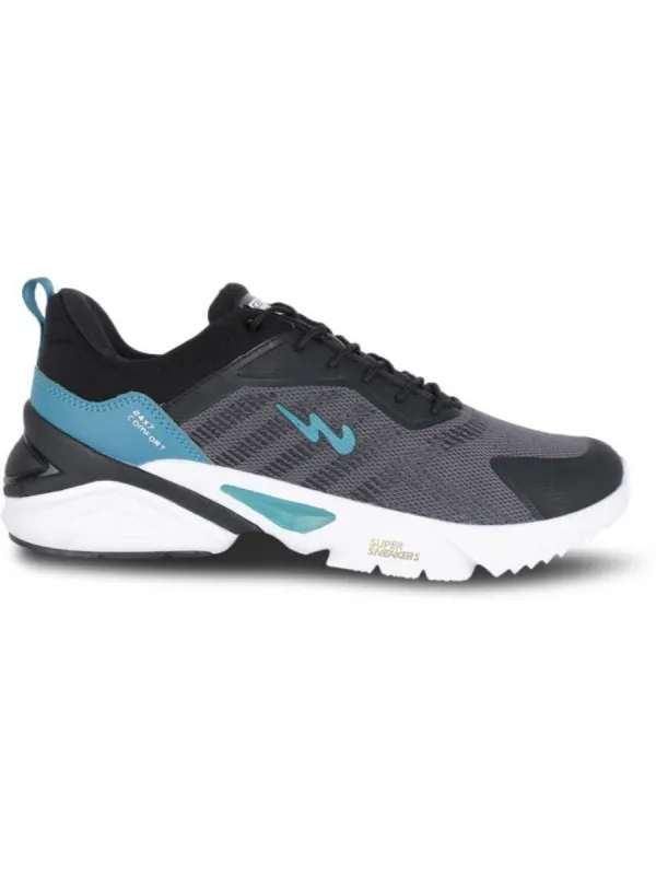PRESTIGE Black Men's Running Shoes sold by Campus Shoes