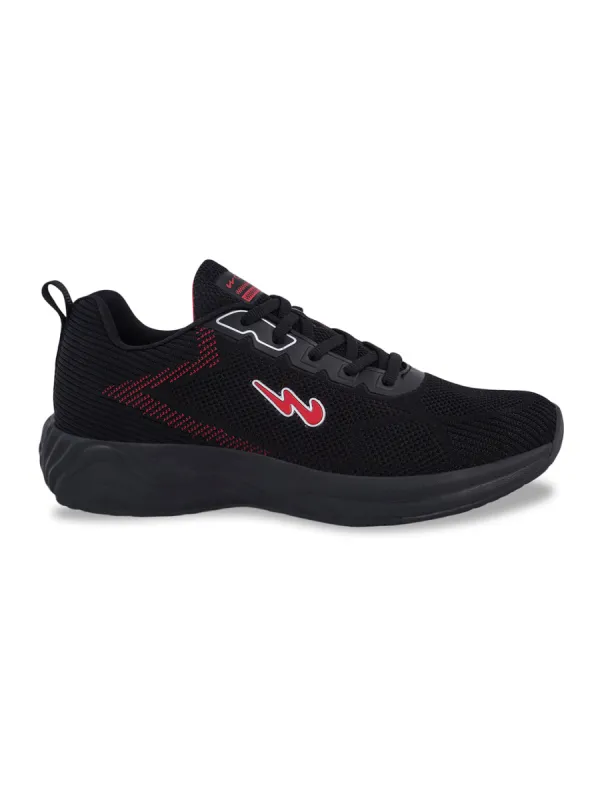 IMPACT Black Men's Sports Shoes sold by Campus Shoes