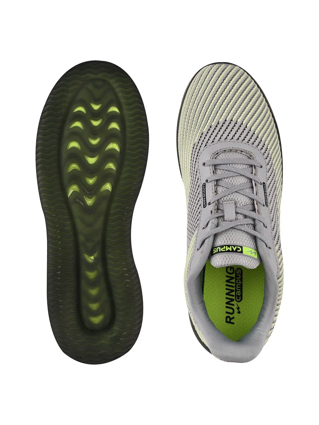 FRIGO Grey Men's Running Shoes sold by Campus Shoes product image thumbnail 3