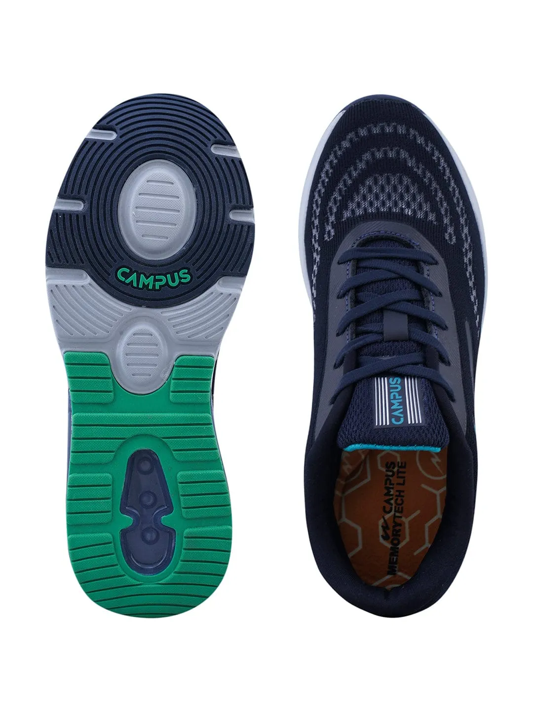 KREATION Navy Men's Running Shoes sold by Campus Shoes product image thumbnail 4